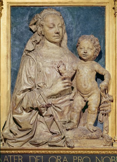 Madonna and Child, c.1470 by Andrea del Verrocchio
